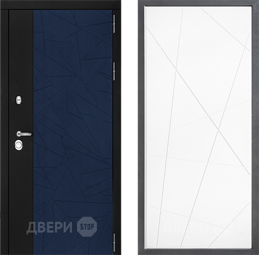 Входная металлическая Дверь Дверной континент ДК-9 ФЛ-655 Белый софт в Апрелевке