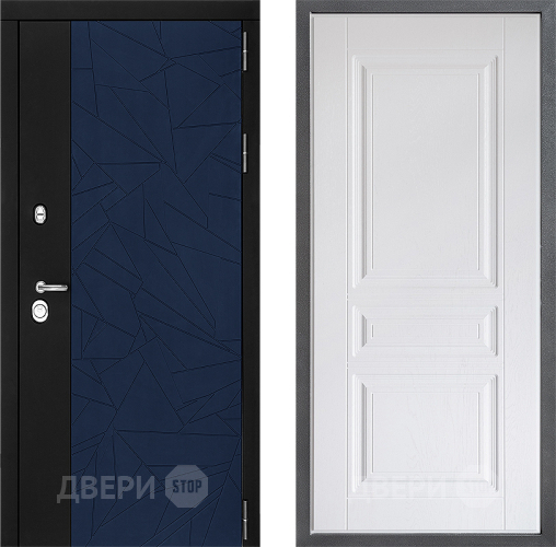 Входная металлическая Дверь Дверной континент ДК-9 ФЛ-243 Альберо Браш серебро в Апрелевке