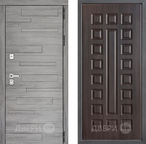 Входная металлическая Дверь Дверной континент ДК-10 ФЛ-183 Венге в Апрелевке