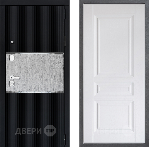 Входная металлическая Дверь Дверной континент ДК-13 ФЛ-243 Альберо Браш серебро в Апрелевке