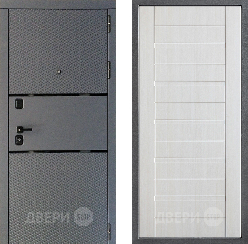 Входная металлическая Дверь Дверной континент Диамант Дизайн ФЛ-70 Лиственница белая в Апрелевке