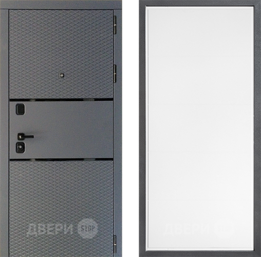 Дверь Дверной континент Диамант Дизайн ФЛ-649 Белый софт в Апрелевке
