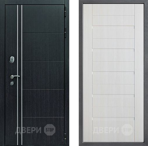 Дверь Дверной континент Теплолюкс Дизайн ФЛ-70 Лиственница белая в Апрелевке