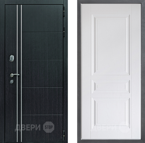 Дверь Дверной континент Теплолюкс Дизайн ФЛ-243 Альберо Браш серебро в Апрелевке