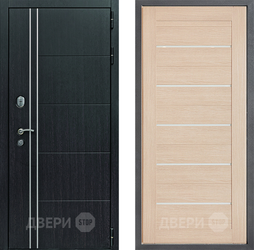 Входная металлическая Дверь Дверной континент Теплолюкс Дизайн ФЛ-46 Капучино в Апрелевке