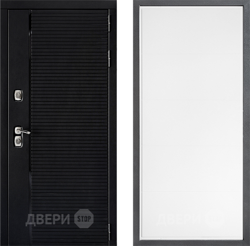 Входная металлическая Дверь Дверной континент ДК-1 ФЛ-649 Белый софт в Апрелевке