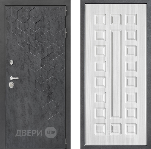Входная металлическая Дверь Дверной континент ДК-3/713 ФЛ-183 Сандал белый в Апрелевке