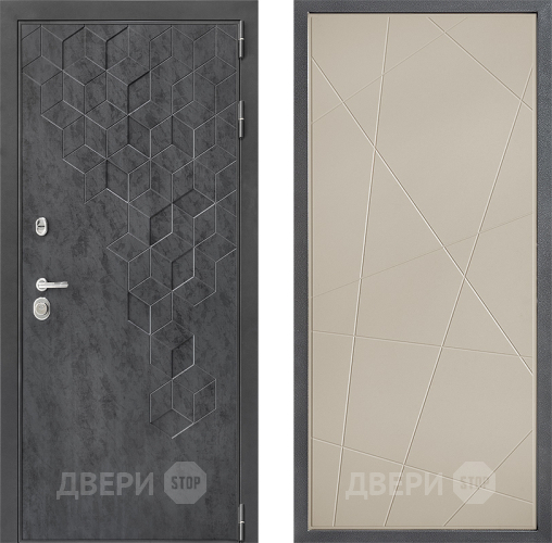 Входная металлическая Дверь Дверной континент ДК-3/713 ФЛ-655 Капучино в Апрелевке