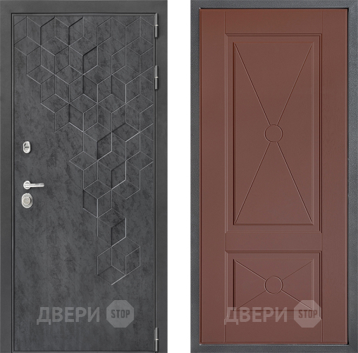 Дверь Дверной континент ДК-3/713 ФЛ-617 Ясень шоколадный в Апрелевке