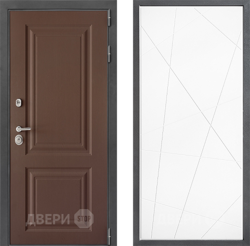 Дверь Дверной континент ДК-3/729 ФЛ-655 Белый софт в Апрелевке