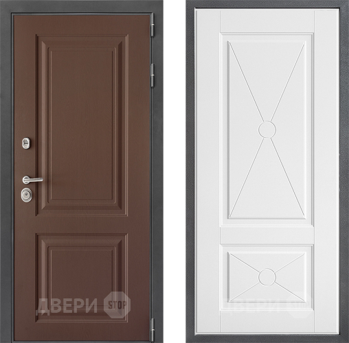 Входная металлическая Дверь Дверной континент ДК-3/729 ФЛ-617 Софт милк в Апрелевке