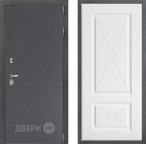 Входная металлическая Дверь Дверной континент ДК-3/744 ФЛ-617 Софт милк в Апрелевке