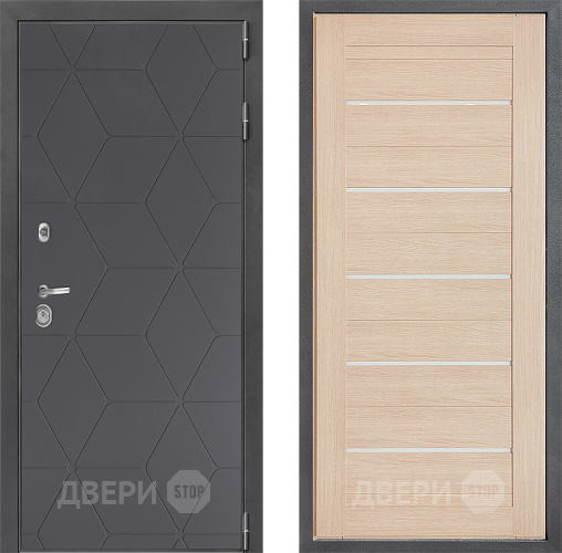 Входная металлическая Дверь Дверной континент ДК-3/744 ФЛ-46 Капучино в Апрелевке