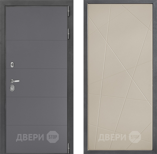 Входная металлическая Дверь Дверной континент ДК-3/649 ФЛ-655 Капучино в Апрелевке