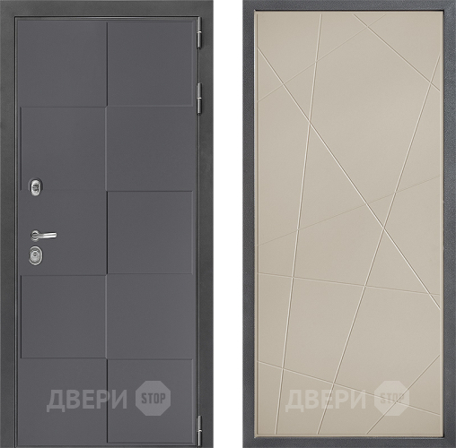 Входная металлическая Дверь Дверной континент ДК-3/606 ФЛ-655 Капучино в Апрелевке