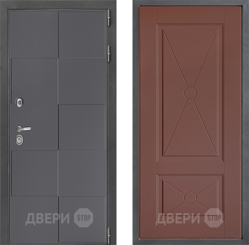 Дверь Дверной континент ДК-3/606 ФЛ-617 Ясень шоколадный в Апрелевке