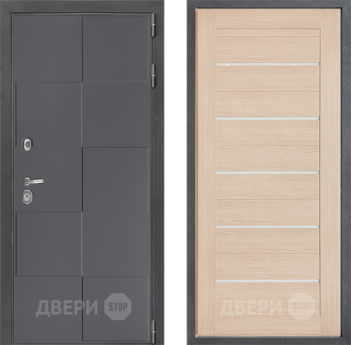 Входная металлическая Дверь Дверной континент ДК-3/606 ФЛ-46 Капучино в Апрелевке