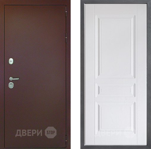 Дверь Дверной континент Рубикон Медь Дизайн ФЛ-243 Альберо Браш серебро в Апрелевке
