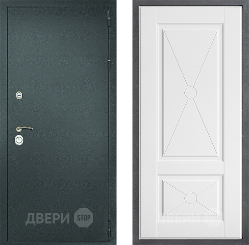 Входная металлическая Дверь Дверной континент Рубикон Серебро Дизайн ФЛ-617 Софт милк в Апрелевке
