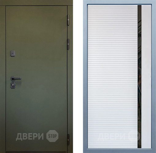 Входная металлическая Дверь Дива МД-61 МХ-45 Белый матовый в Апрелевке