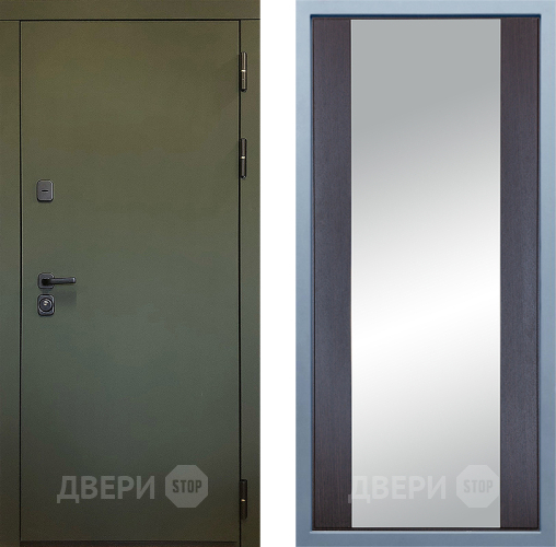 Входная металлическая Дверь Дива МД-61 Д-15 Зеркало Венге в Апрелевке