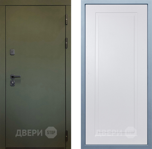 Входная металлическая Дверь Дива МД-61 Н-10 Белый в Апрелевке