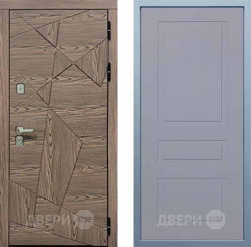 Входная металлическая Дверь Дива МД-97/2 Н-13 Силк Маус в Апрелевке