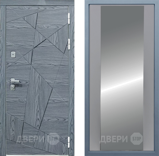 Входная металлическая Дверь Дива МД-97/3 Д-15 Зеркало Силк Маус в Апрелевке