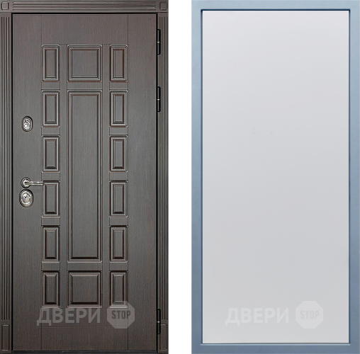 Входная металлическая Дверь Дива МД-38 Н-1 Белый в Апрелевке