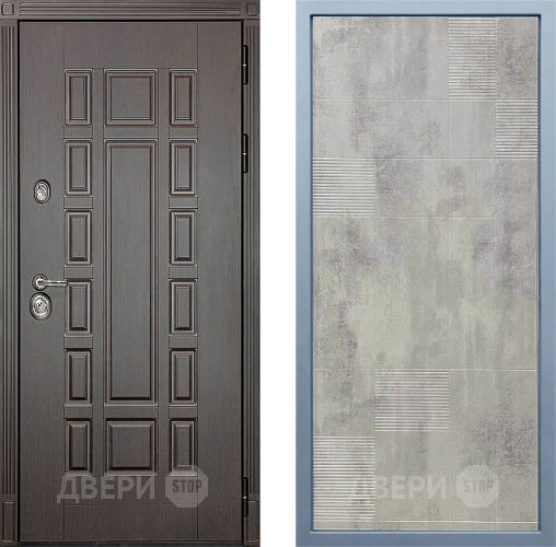 Входная металлическая Дверь Дива МД-38 Д-4 Бетон темный в Апрелевке