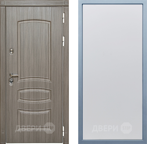 Входная металлическая Дверь Дива МД-42 Н-1 Белый в Апрелевке