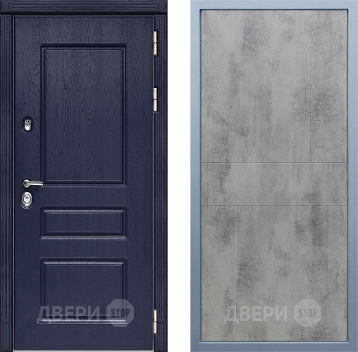 Входная металлическая Дверь Дива МД-45 М-1 Бетон темный в Апрелевке