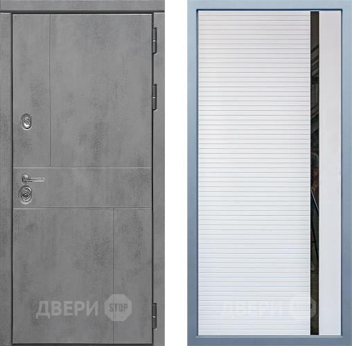 Входная металлическая Дверь Дива МД-48 МХ-45 Белый матовый в Апрелевке
