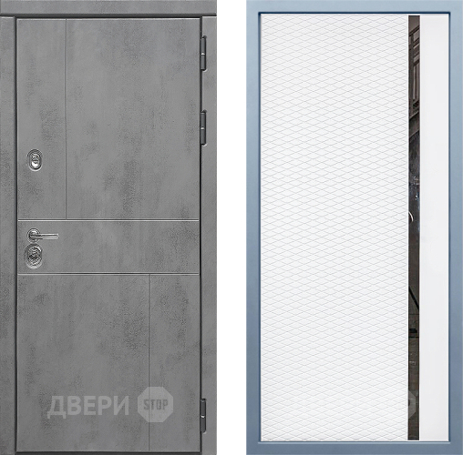 Входная металлическая Дверь Дива МД-48 МХ-47 Белый матовый в Апрелевке