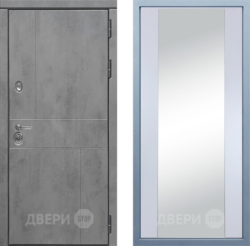 Дверь Дива МД-48 Д-15 Зеркало Белый в Апрелевке