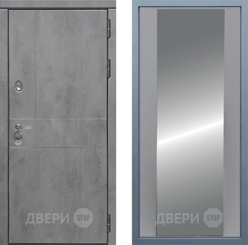 Входная металлическая Дверь Дива МД-48 Д-15 Зеркало Силк Маус в Апрелевке