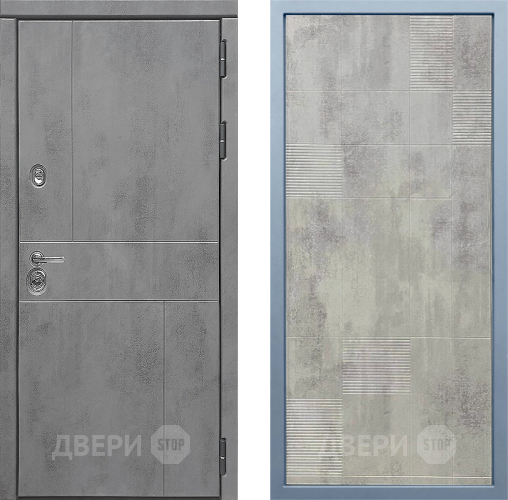 Входная металлическая Дверь Дива МД-48 Д-4 Бетон темный в Апрелевке