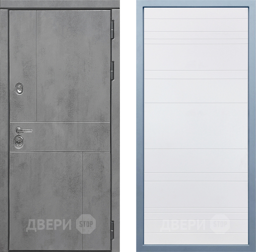 Входная металлическая Дверь Дива МД-48 Д-5 Белый в Апрелевке