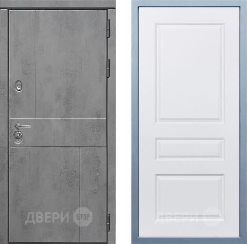 Входная металлическая Дверь Дива МД-48 Д-13 Белый в Апрелевке