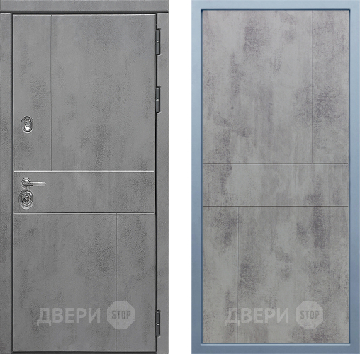 Входная металлическая Дверь Дива МД-48 М-1 Бетон темный в Апрелевке