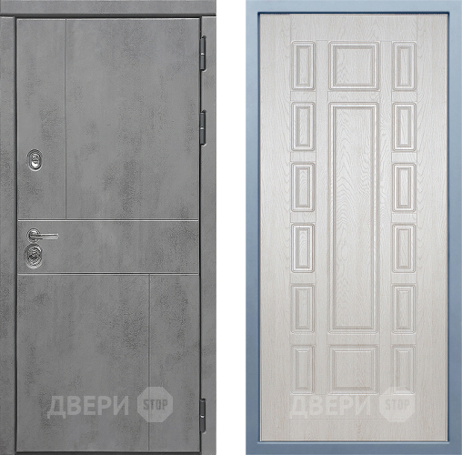 Входная металлическая Дверь Дива МД-48 М-2 Дуб филадельфия крем в Апрелевке