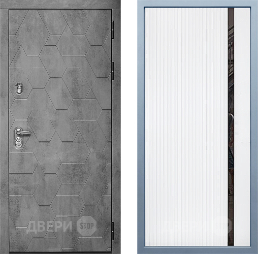 Входная металлическая Дверь Дива МД-51 МХ-46 Белый матовый в Апрелевке