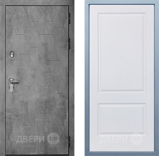 Входная металлическая Дверь Дива МД-51 Д-7 Белый в Апрелевке