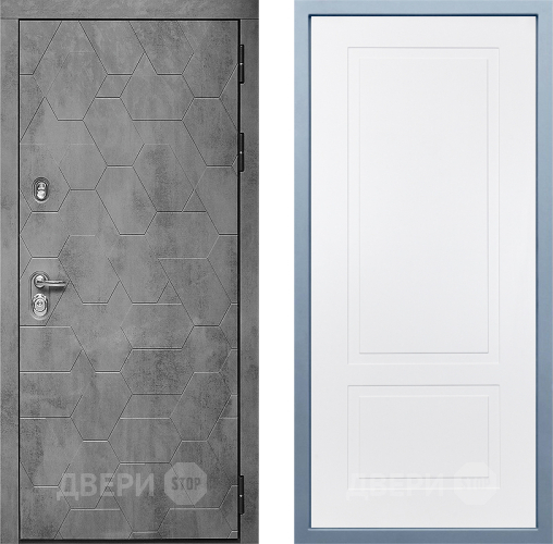 Входная металлическая Дверь Дива МД-51 Н-7 Белый в Апрелевке