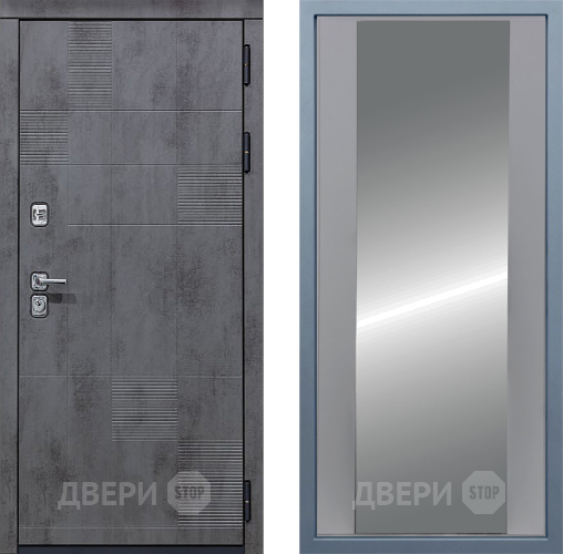 Входная металлическая Дверь Дива МД-35 Д-15 Зеркало Силк Маус в Апрелевке