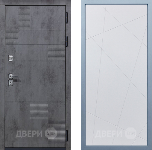 Входная металлическая Дверь Дива МД-35 Д-11 Белый в Апрелевке