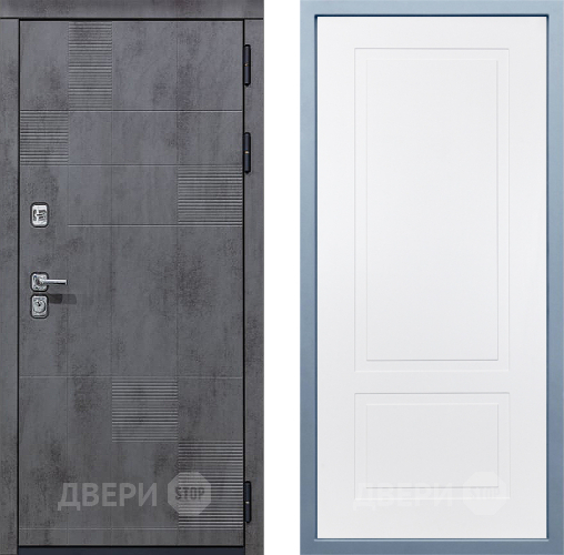Входная металлическая Дверь Дива МД-35 Н-7 Белый в Апрелевке
