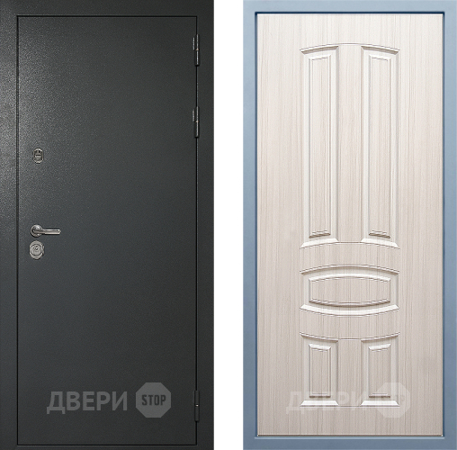 Входная металлическая Дверь Дива МД-40 Титан М-3 Сандал белый в Апрелевке