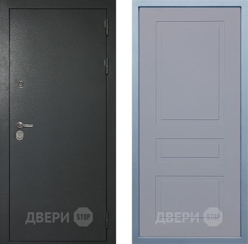 Входная металлическая Дверь Дива МД-40 Титан Н-13 Силк Маус в Апрелевке