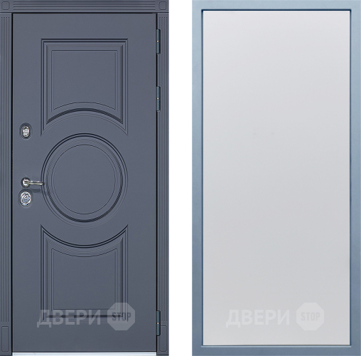 Входная металлическая Дверь Дива МХ-30 STR Н-1 Белый в Апрелевке